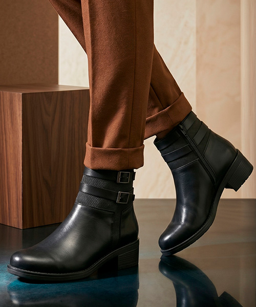 Botines Khalo color negro para mujer