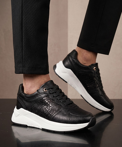 Tenis Mía color negro para mujer